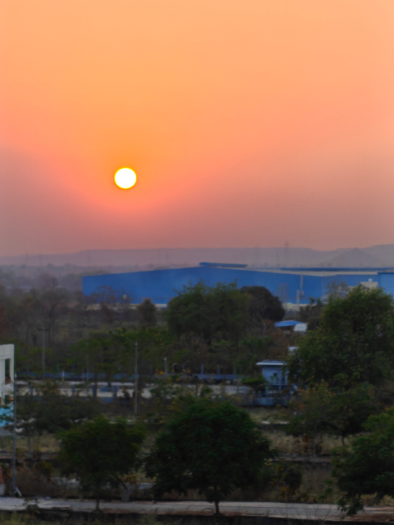 Sunset view from Pearl Villa